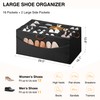 STO STO Shoe Organizer for Closet, Fits Up to 16