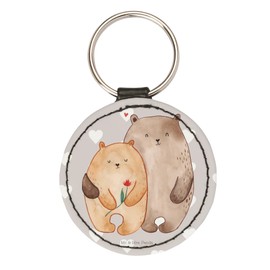 Mr. & Mrs. Panda Round Key Ring Bear Love Gift Lucky Charm Gift Wedding Engagement Guardian Angel Hug Marriage Proposal