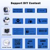 LENVII 40x30mm Inch Direct Thermal Label Sticker Rectangle Thermal Printer