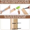 No Hole Stairway Baby Gate Adapter-1Pcs Solid Wood Extra Tall