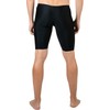 Tuga Men's Hydroactive Swim Short, UPF 50+, USA Made, Black,