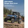 ZIDIYORUO Ranger Seat Covers, Full Wrap UTV Seat Protection Set