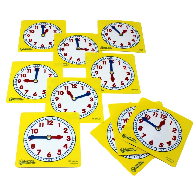 Learning Resources LSP0112-UK Student Dials (Set of 10) Multi