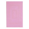 Casatessile Torino, Badezimmerteppich aus Frottee 60x90 cm. - ROSA -