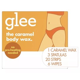 Glee Caramel Body Wax Kit Complete Women Bikini Line Body Hair Removal New