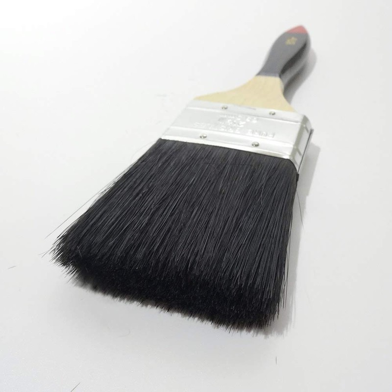 Hake City Long Hair Duster Brush Raster Blended Hair (Black