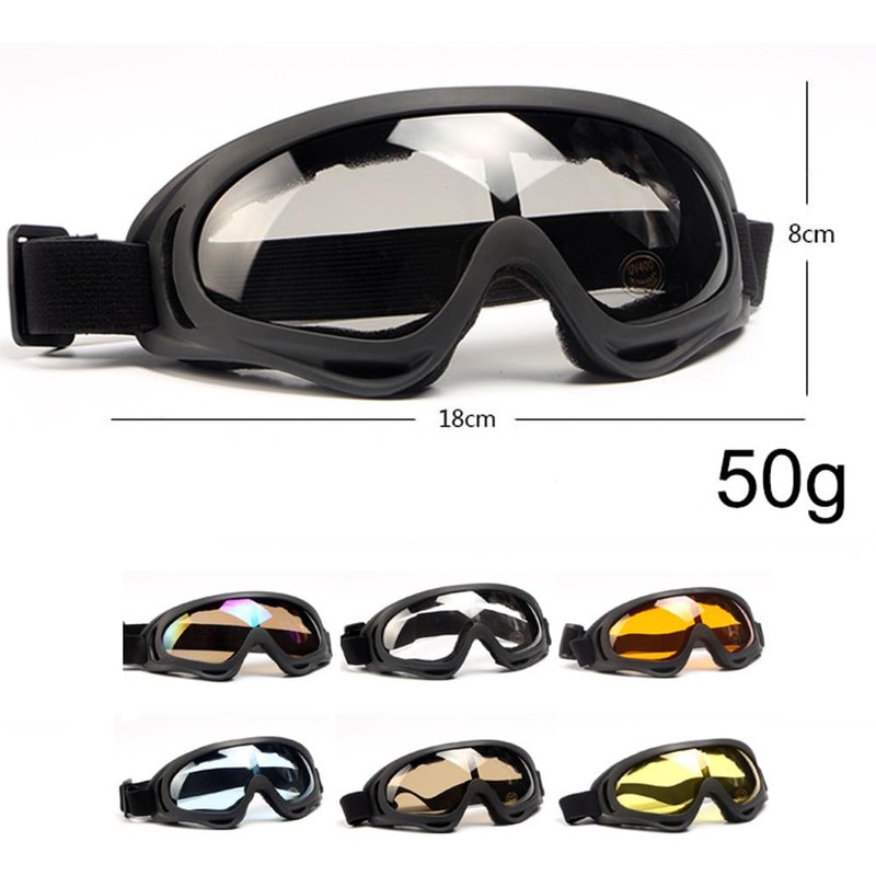 Wraparound Safety Goggles Impact Resistant Sealed Protective Work Glasses Over