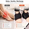 Portable Heated Foot Massager for Relaxation – Wireless Vibration Massage