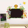 DaraBaby Vinil Decorativo Infantil Pizarron Con Animales Selva Sala
