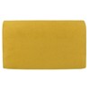 Girly Handbags Ladies Faux Suede Envelope Clutch Bag, mustard, Modern