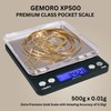 GemOro Platinum XP500 | Jewelers Pocket Scale | Countertop Portable