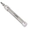 Stainless Steel Air Cylinder, Round Body, Single Acting, Spring Return,