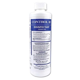 Control LLL Concentrate Disinfectant Germicide 16oz EPA Registered Non-Toxic Hospital-Home Care & Non-Medical Laundry, Industrial/Commercial Grade. (1)