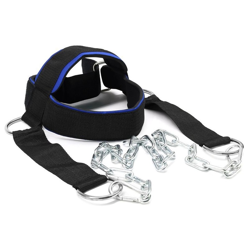 Workouty Padded Head Harness with Chain Crossfit Weight Lifting Head