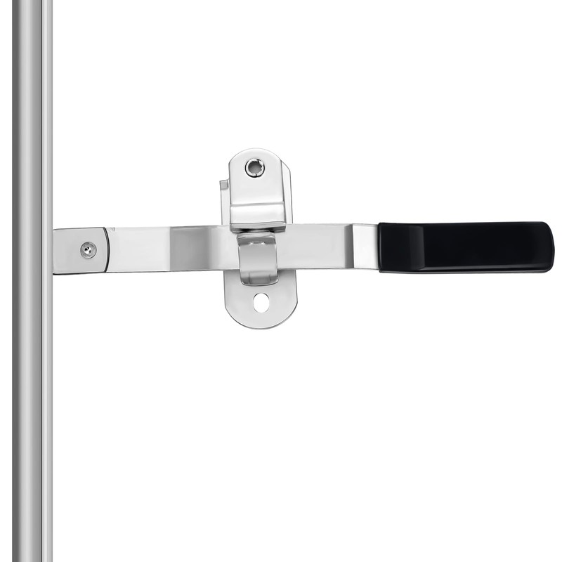 Hicarer Cam Bar Lock Enclosed Trailer Door Latch, Zinc Plated,