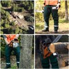 Technical Wrap Chainsaw Chaps by UL Class A 8 Layers