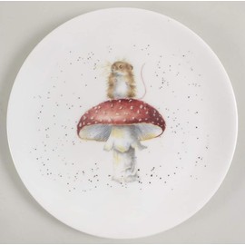 Royal Worcester Wrendale Designs Salad Dessert Plate