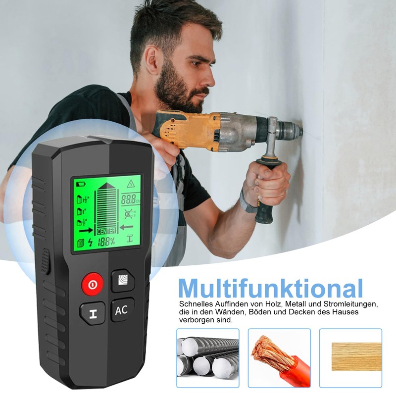 EXTSUD Cable Finder Wall Cable Finder Line Detector Detector Wall