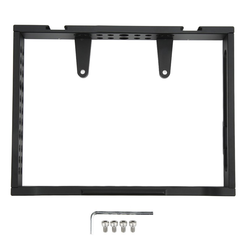 Monitor Cage Aluminum Alloy Multi 1/4 3/8 Holes Professional Camera