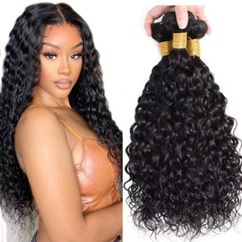 Curly Bundles Human Hair Natural Black Color Afro Kinky Curly Human Hair Bundles 14 16 18 Inch Unprocessed Remy Hair Extensions For Women Daily Wear 3Pcs/Set 300G