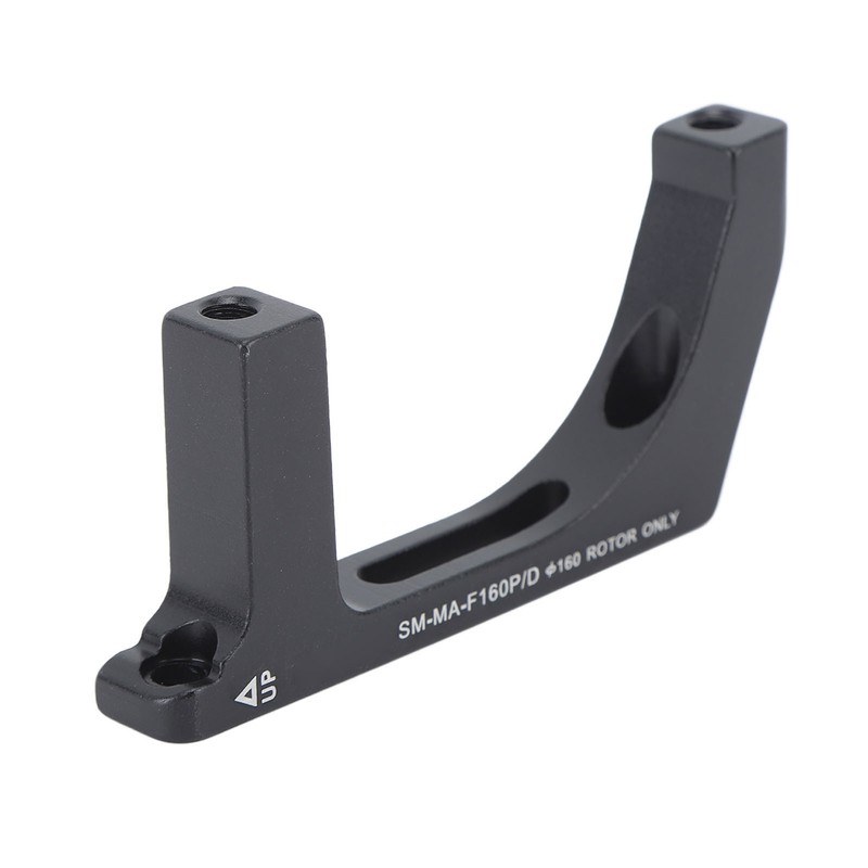 Bike Disc Brake Adapter Aluminium Alloy Black Mounting Bracket Converter
