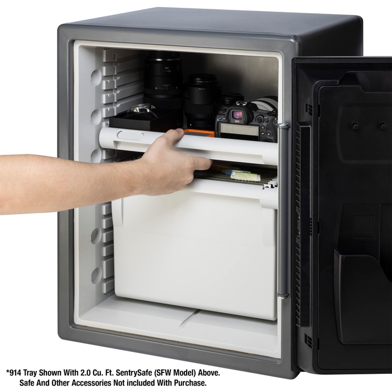 SentrySafe White Shelf Insert for SFW205 Fireproof and Waterproof Safes,