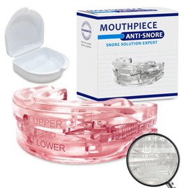 Schnarchstopper,Anti Schnarch Schiene,Anti-snoring MouthpieceAnti Snoring Aufbissschiene für Nacht für Männer Frauen Frauen(Pfirsichrosa)