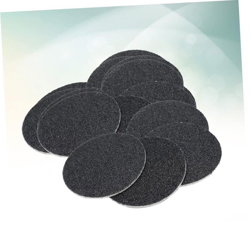 Mikinona Foot Polishing Discs 60pcs Replacement Sandpaper Disks for Dry