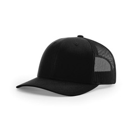 Richardson 112 Trucker Hat 6 Pack, OSFM - Black