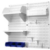 Wall Control Pegboard Hobby Craft Pegboard Organizer Storage Kit with