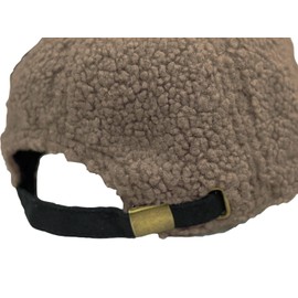 Women's Cap Brim Hat Winter Boa Warm Plain Simple Stylish With Tags Black