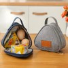 YUYAKESHI Rice Ball Case, Cold Insulated Rice Ball Shaped Lunch