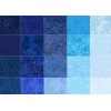 Wilmington Prints 5" Squares Charm Pack Fabric - Sapphire Blue