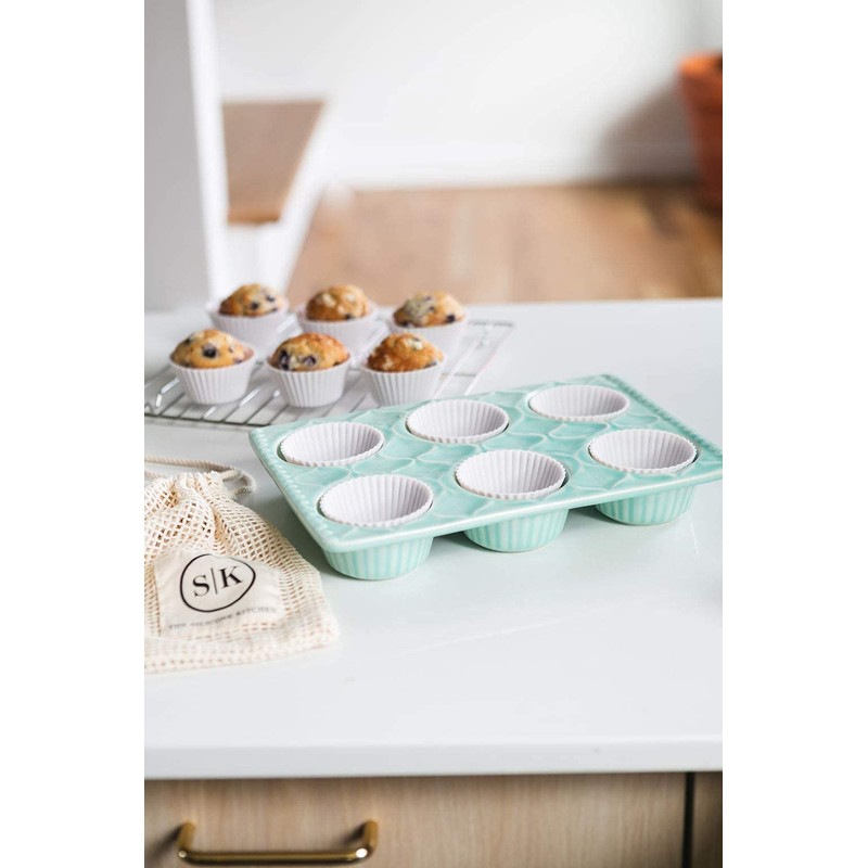 The Silicone Kitchen Reusable Silicone Baking Cups, Non-Toxic, BPA Free,