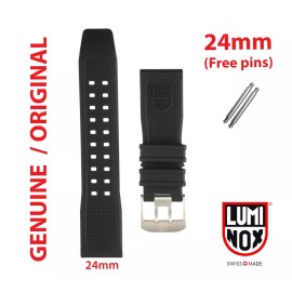 Luminox Original Luminox Band 24mm 8840 3740 1000 3600 3720 3301 9280 9270 SILVER BUCKLE