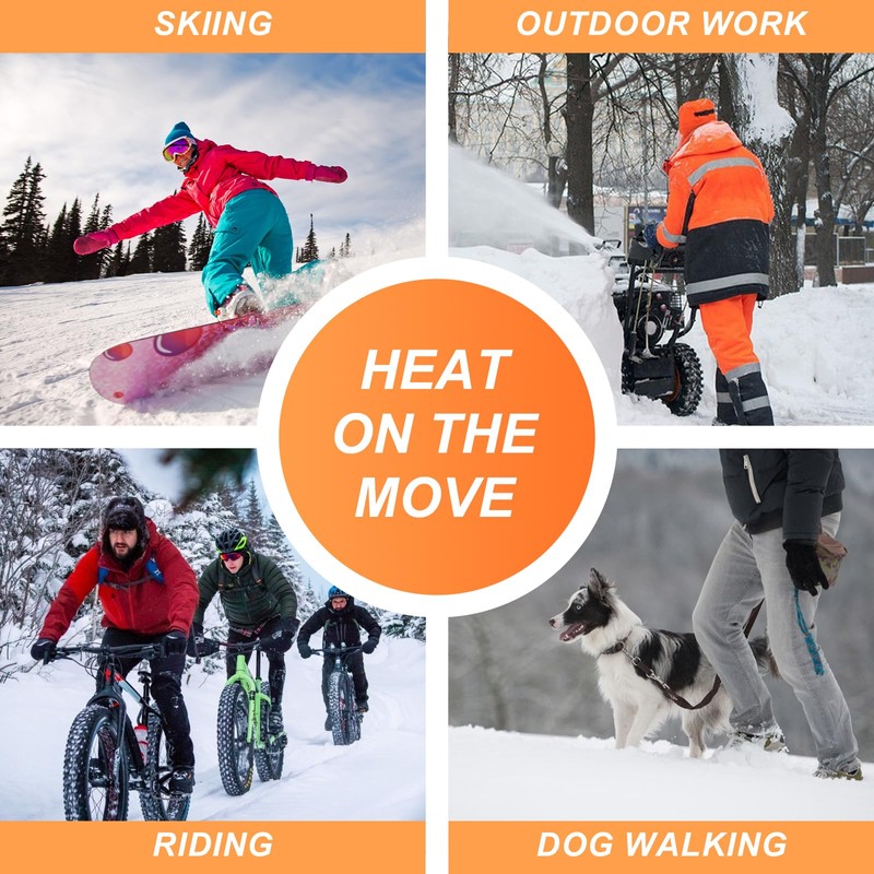 WORLD-BIO Toe Warmers with Adheasive - Long Lasting Safe Natural