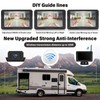CAMECHO Wireless Rear View Camera Kit Night Vision Reversing Camera