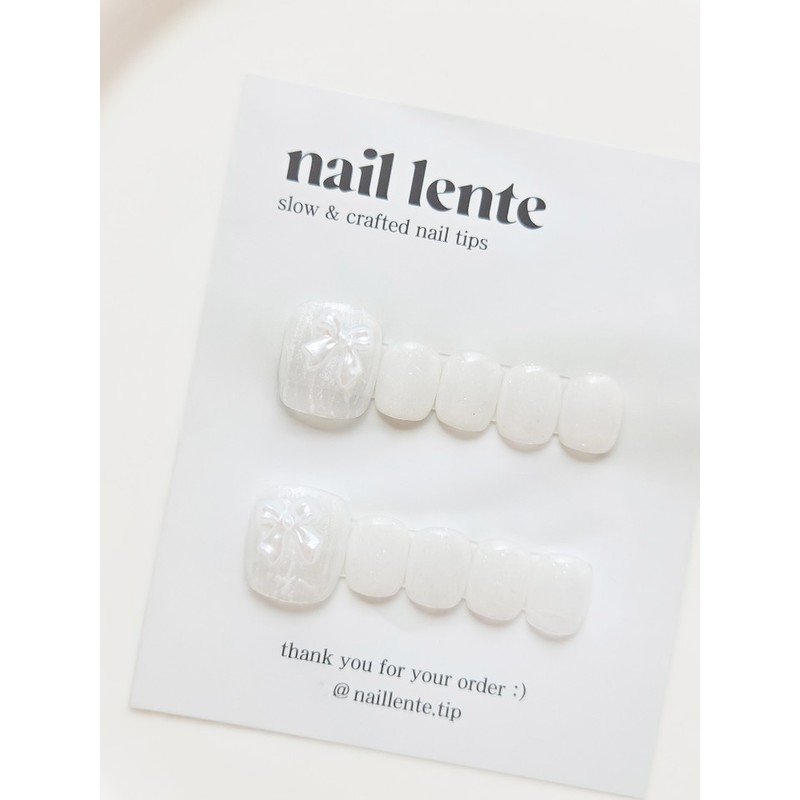 Choose 1 of 9 Nailente handmade paddy tips - design