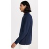 Lacoste Men's Long Sleeve Paris Polo, Navy Blue, L