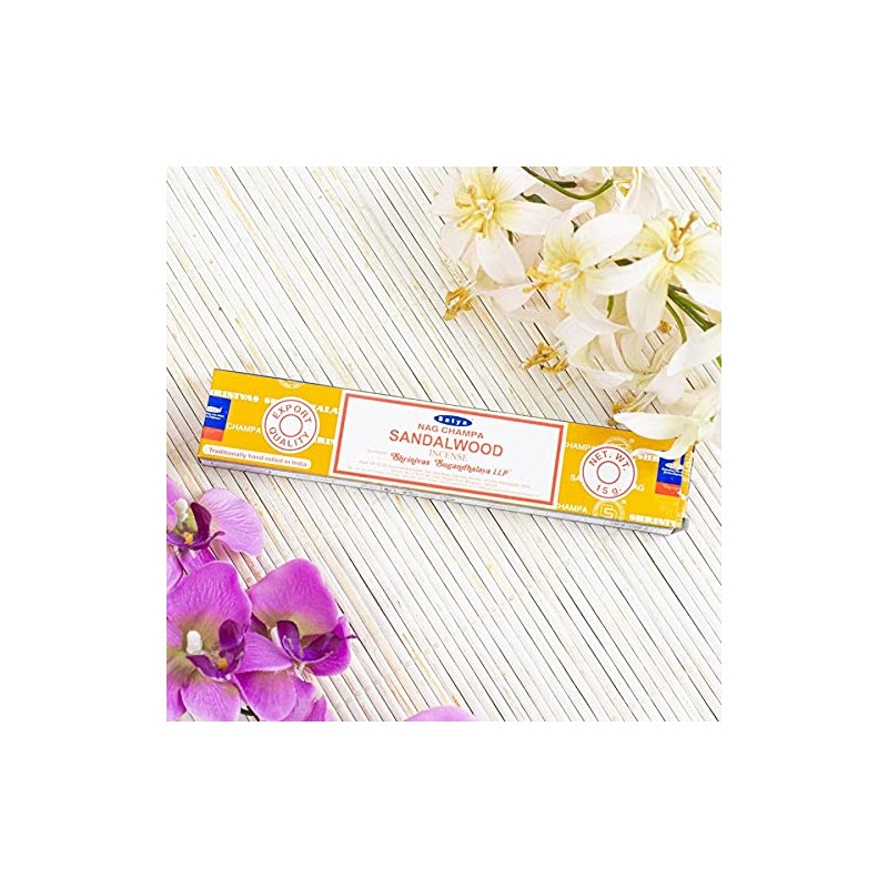 Satya Sandalwood Incense Sticks (1 Pack)