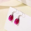 Austrian Crystal Teardrop Dangle Earrings for Women Drop Hook Earring