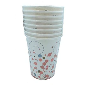Oaktree Sparkling Fizz Rose Gold 9oz/266ml Cups 8pcs