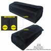 Copechilla tool roll canvas with tool bag small,black,1680D material high