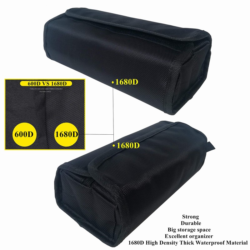 Copechilla tool roll canvas with tool bag small,black,1680D material high