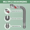 QruiLanTu Double Sink Drain Kit - Flexible 1 1/2 Inch
