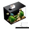 GEZIEKID Bluetooth Automatic Fish Feeder for Aquarium, Food Dispenser for