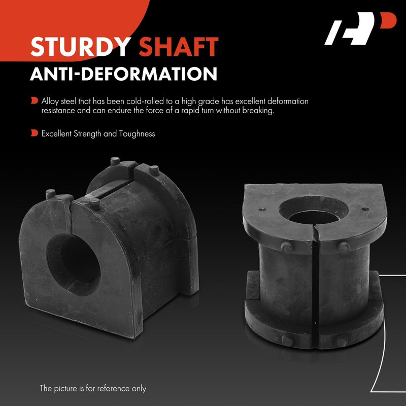 A-Premium 2 x Rear Sway Bar Bushing Kit, Compatible with