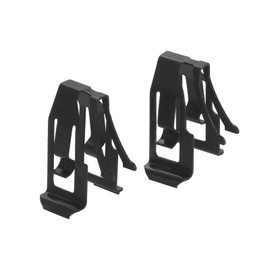 Sun Visor Clip Retainer Bracket Interior Right and Left Roof Sun Shield Fixed Iron Buckle Hasp Kit for Toyota Crown Reiz Prado RAV4 Camry (2PCS)