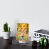 DONOUCLS Crystal Wedding Frame 5x7Inch of Keepsake Photo Frames, Crystal