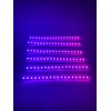 Tzvmny 6PCS 1FT 30CM Single Row Dream Color Chasing Flow